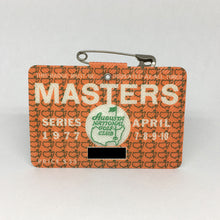1977 Masters Badge :: Tom Watson
