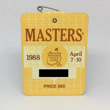 1988 Masters Badge :: Sandy Lyle