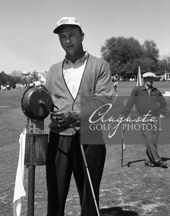 Arnold Palmer Washing Golf Balls