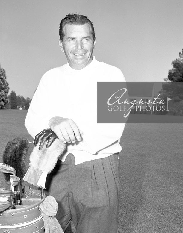 Julius Boros Leaning on his Clubs
