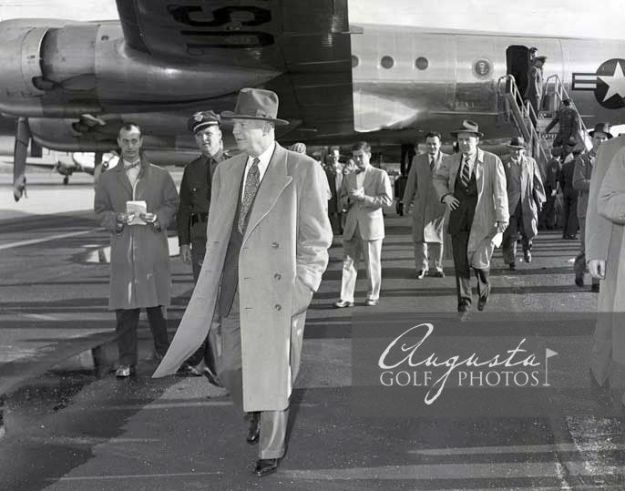 Dwight Eisenhower at Daniel Field Airport